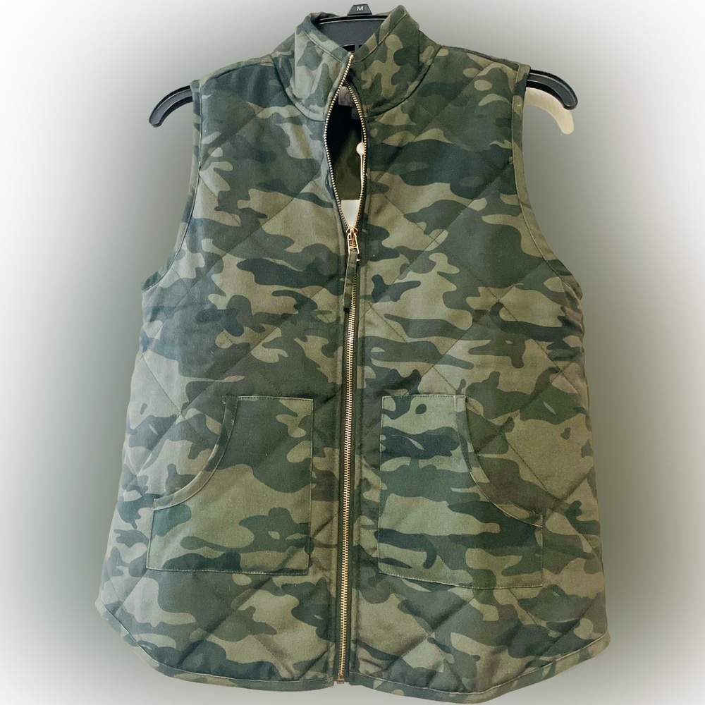 Mud Pie Camouflage Vest